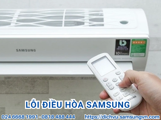 Lỗi điều hòa samsung 1