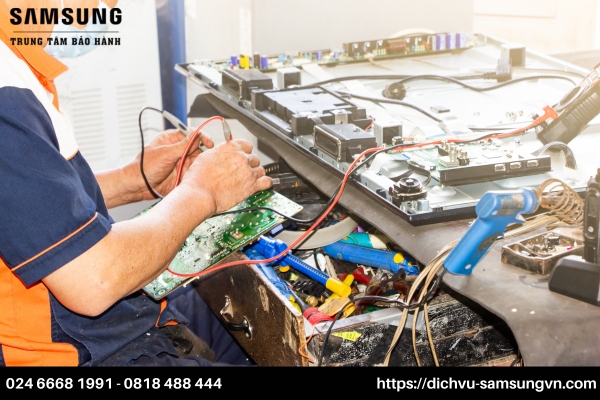 Dịch vụ bảo hành tivi Samsung chất lượng từ Trung Tâm Sửa Chữa Bảo Hành Samsung