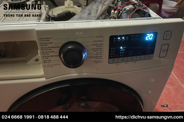 Hướng dẫn kiểm tra và sửa lỗi cảm biến máy giặt Samsung tại nhà