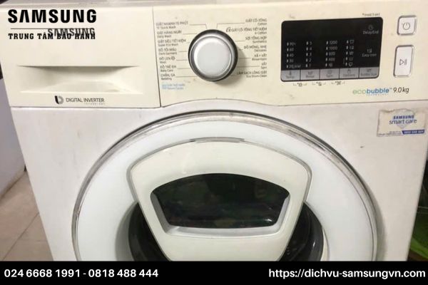 Dấu hiệu nhận biết máy giặt Samsung không chạy