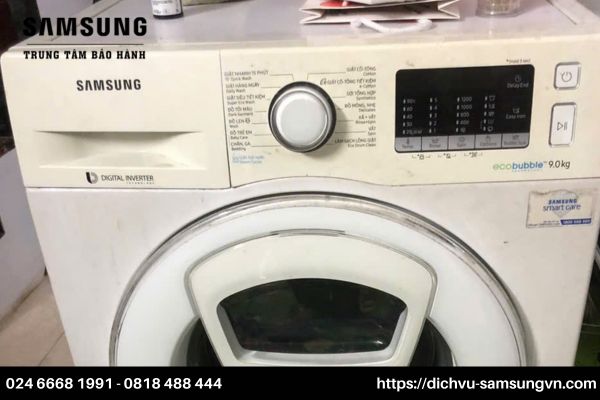 Dấu hiệu máy giặt Samsung không khởi động
