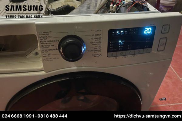 may giat samsung rung lac 1 Nguyên nhân khiến máy giặt Samsung rung lắc