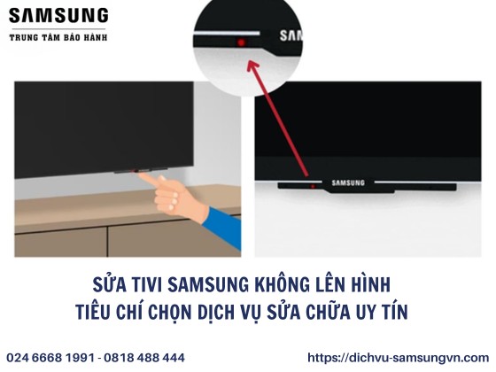 sua ti vi samsung khong len hinh