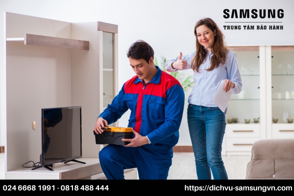 Chọn dịch vụ sửa tivi Samsung tại nhà uy tín 