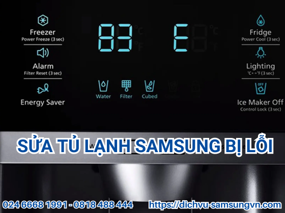 sửa tủ lạnh samsung lỗi