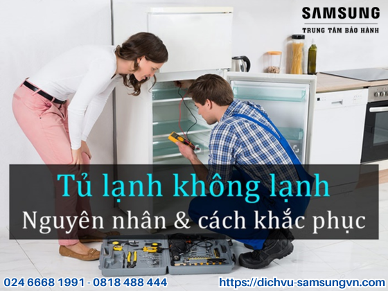 tu lanh samsung khong lanh