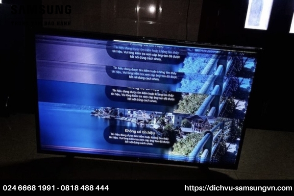 cach sua tivi bi giat man hinh 2 Nguyên nhân khiến tivi bị giật màn hình