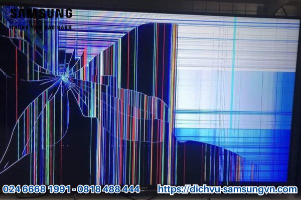Các trường hợp thường gặp khi màn hình tivi Samsung bị hỏng