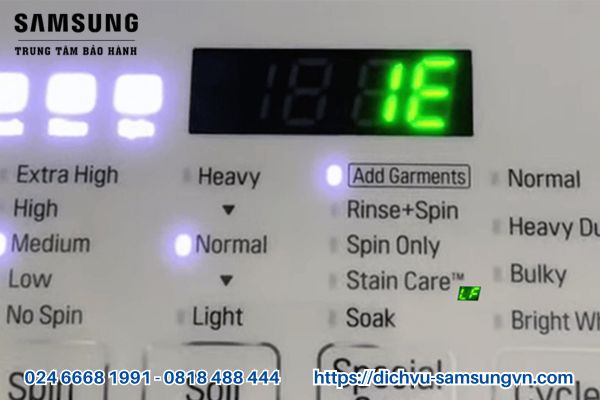 may giat samsung bao loi ie 2 Vì sao máy giặt samsung báo lỗi ie?