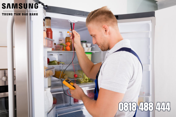 thay lốc tủ lạnh Samsung Inverter 2 Tủ lạnh liên tục tắt bật bất thường