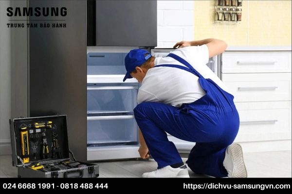 Tủ lạnh Samsung báo lỗi C84 làm ảnh hưởng đến hiệu quả làm lạnh 