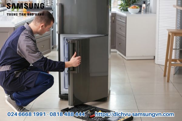 tu lanh samsung bao loi pc ch hoac pc er 3 Lỗi PC CH hoặc PC ER trên tủ lạnh Samsung do cảm biến cửa hoặc công tắc cửa