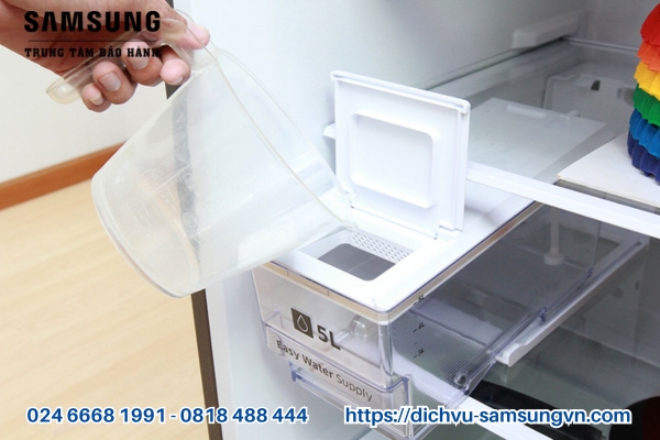 Xử lý tình trạng tủ lạnh Samsung không bơm nước làm đá