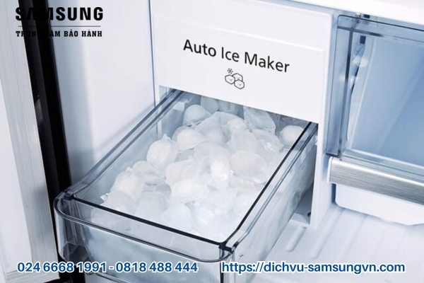 tu lanh samsung khong bom nuoc lam da 3 Chức năng làm đá của tủ lạnh Samsung gặp vấn đề