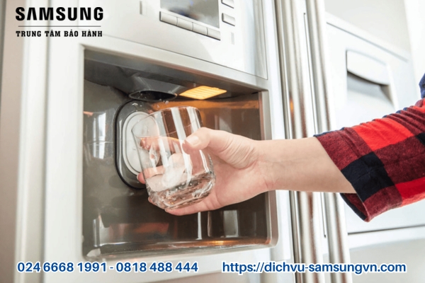 tu lanh samsung khong bom nuoc lam da 4 Bộ lọc nước của tủ lạnh Samsung bị tắc