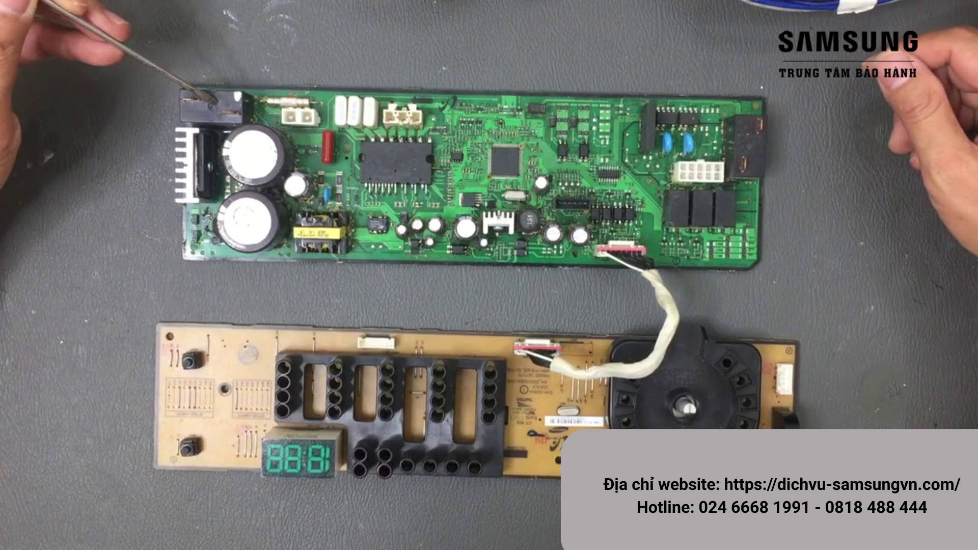 Dịch vụ sửa máy giặt Samsung hỏng bo mạch (2) Dịch vụ sửa máy giặt Samsung hỏng bo mạch (2)