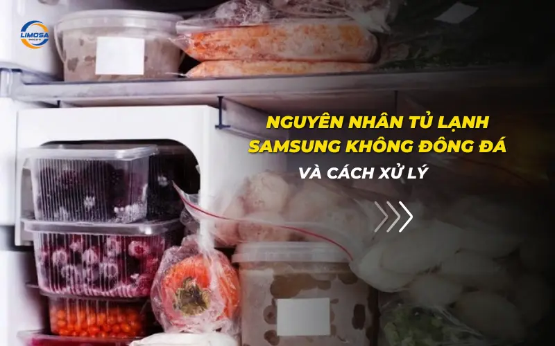Tủ Lạnh Samsung Không Đông Đá: Dấu Hiệu Nhận Biết và Nguyên Nhân Gốc Rễ